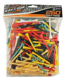 Ray Cook Golf- Golf Tees (250 Pack)