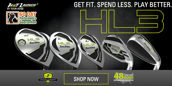 Tour Edge Hot Launch HL3 Irons Banner