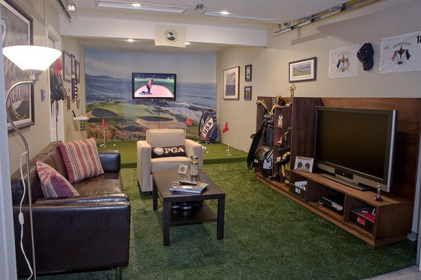 Golf Inspired Man Caves You Need To See Golf Blog