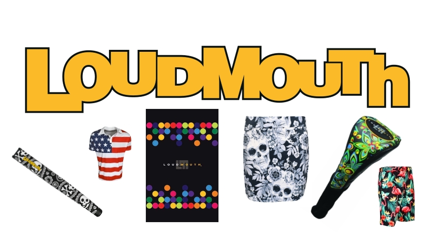 loudmouth golf gear banner image