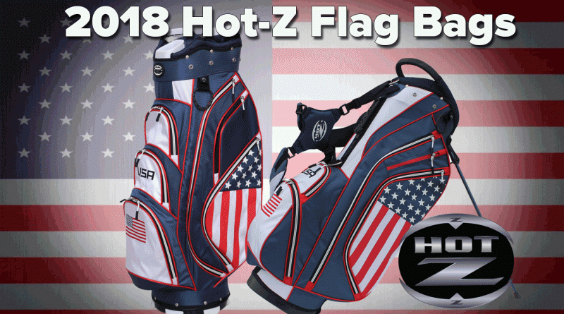 Hot-Z 2018 USA Flag Cart and Stand Bags