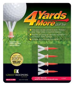 4 Yards More Golf- Plastic Golf Tees