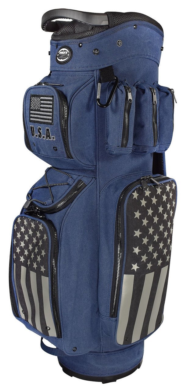 Hot-Z Golf Active Duty Cart Bag USA-Patriot