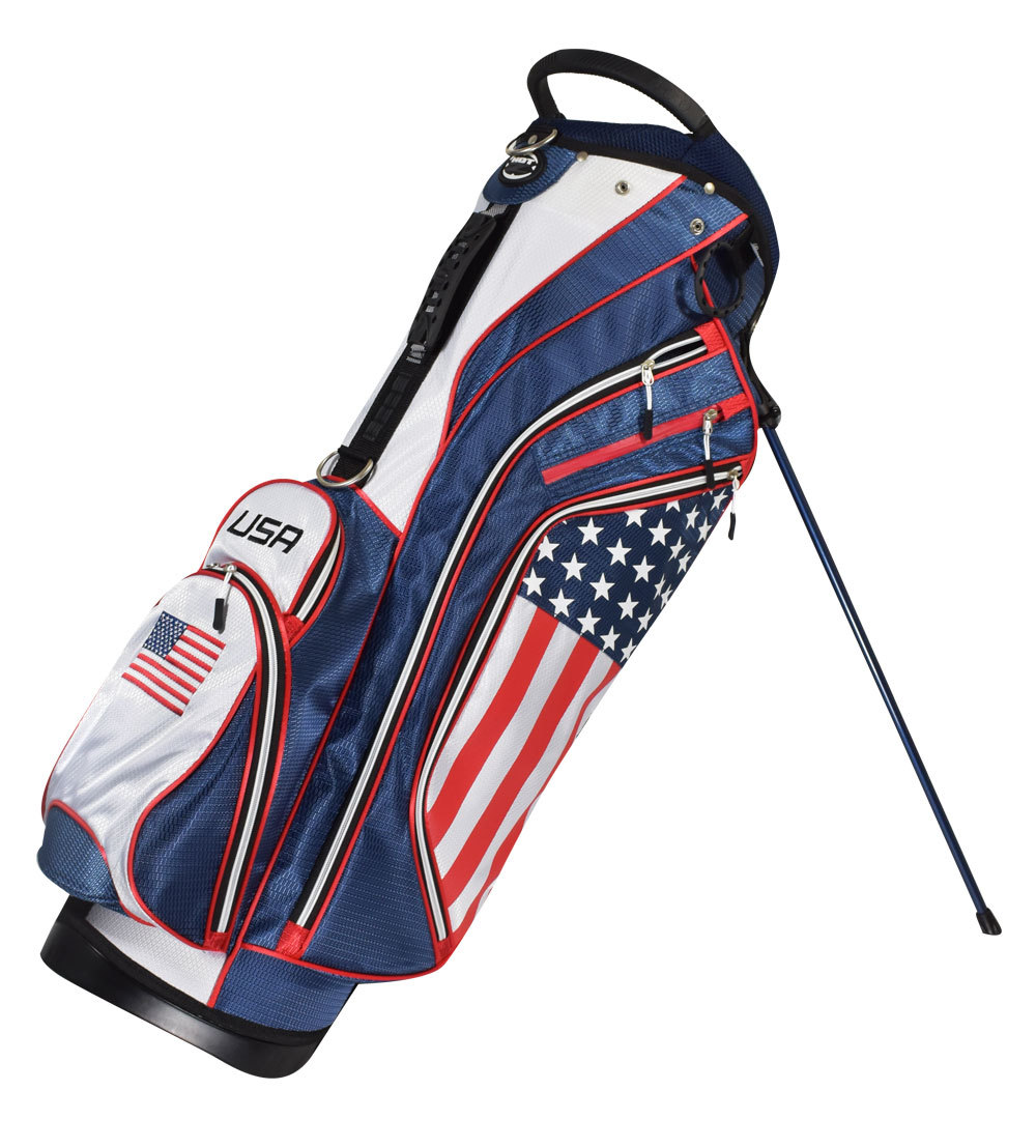 USA Flag Stand Bag