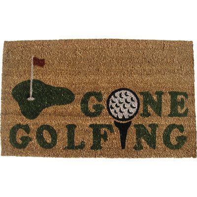 gone golfing doormat
