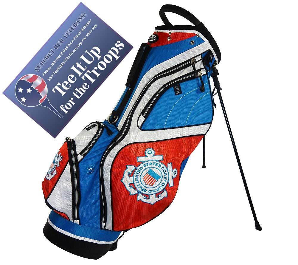 Coast Guard - US Military Stand Bag - Hot-Z Military Golf Bags