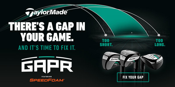 TaylorMade GAPR ad banner