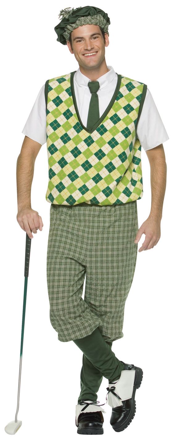An adult version of the same costume - 2018 Golf Halloween Costumes