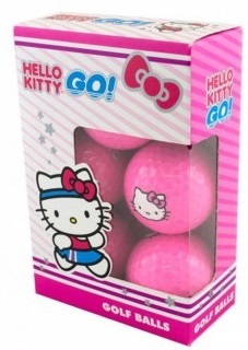 Hello Kitty Go! 6-Pack Golf Balls