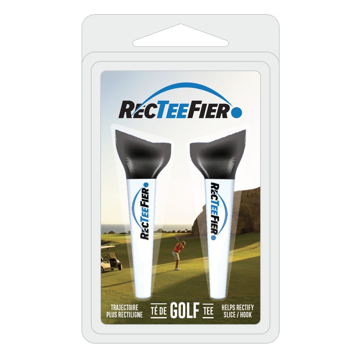 RecTeeFier Golf - Slice Correction Tee Chapman Package