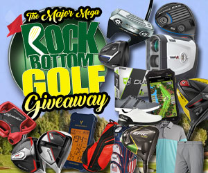 Rock Bottom Golf's Major MEGA Giveaway
