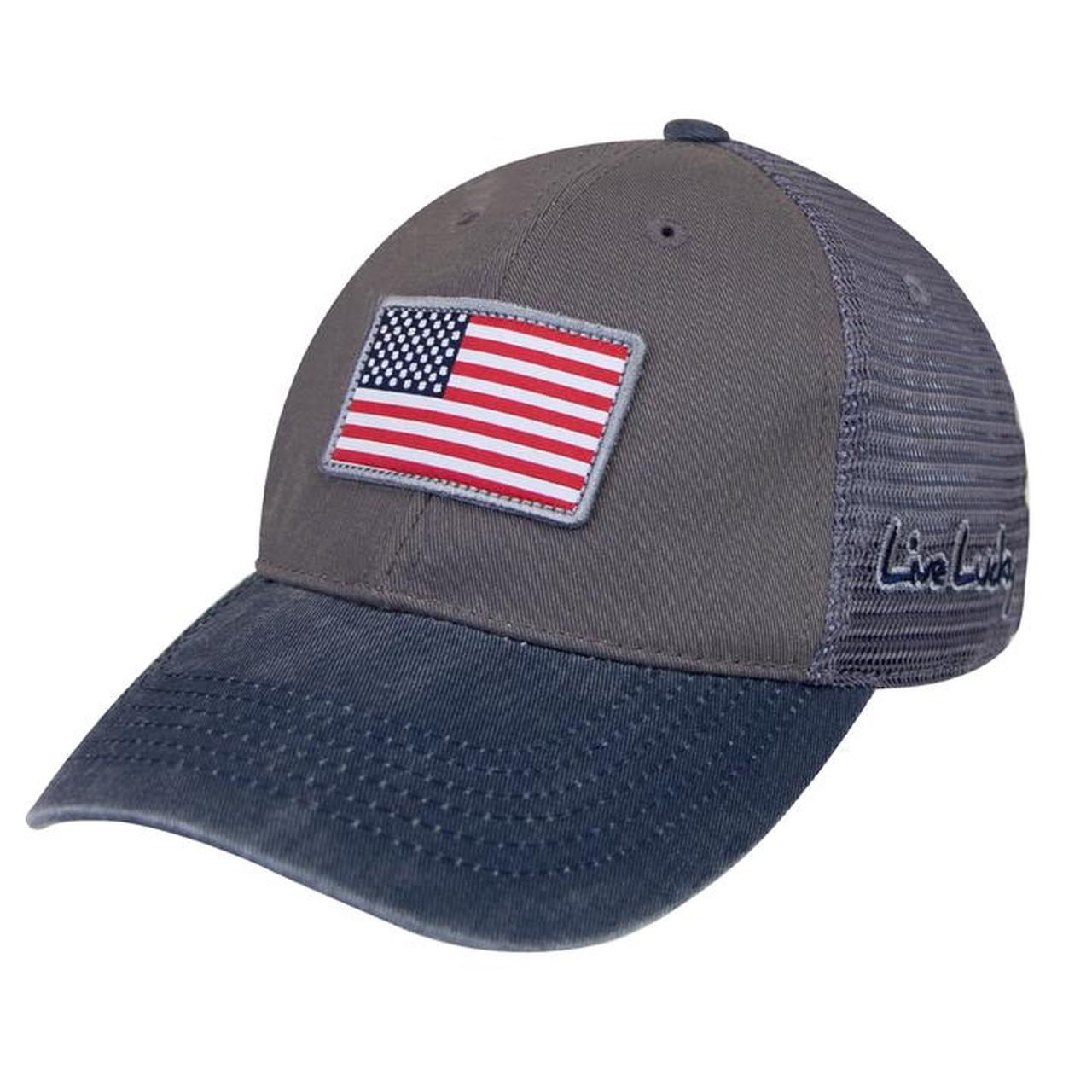 Black Clover Golf- USA Flag Patch Cap