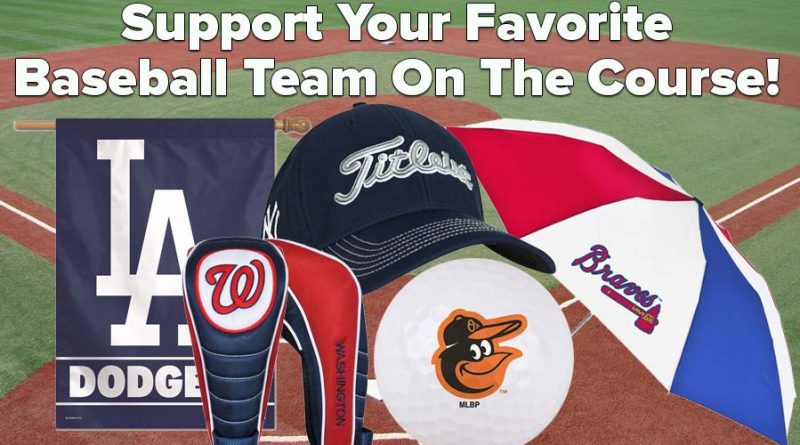 MLB Major League Baseball golf gear and equipment feature image for blog post