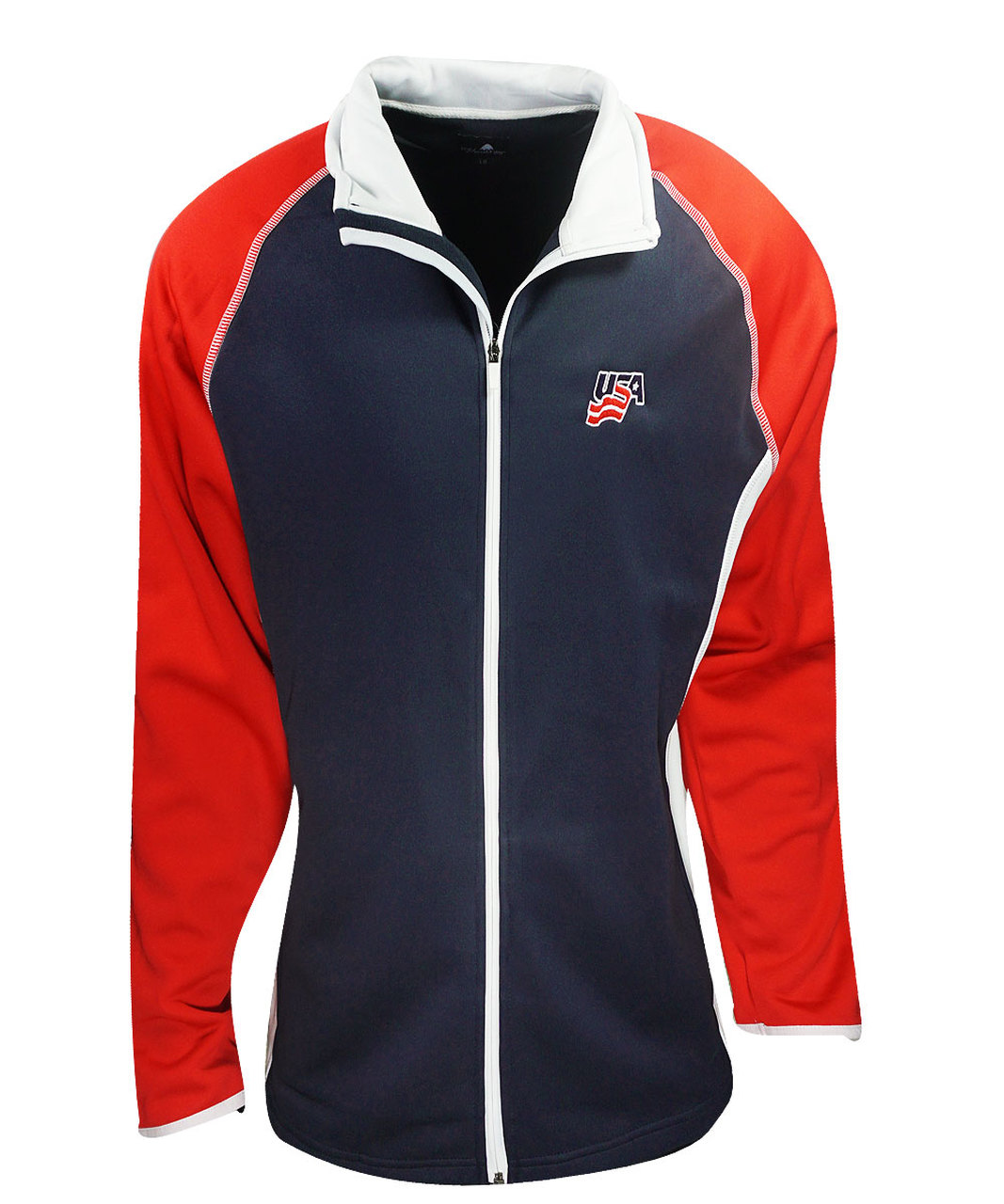 The Weather Company Golf Mens Poly-Flex USA Jacket