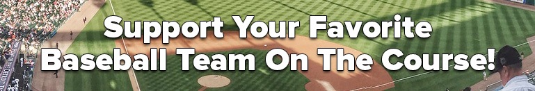MLB Major League Baseball golf equipment header banner image - MLB Golf gear