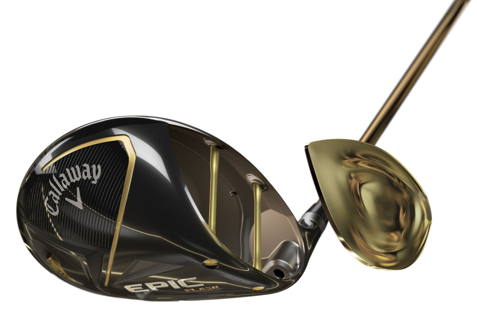 Callaway EPIC Flash Star product image from the back for feature section