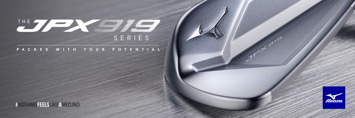 Mizuno JPX 919 series irons banner image