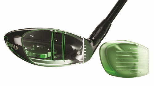 Callaway Epic Flash Hybrid product image technology layer cutaway