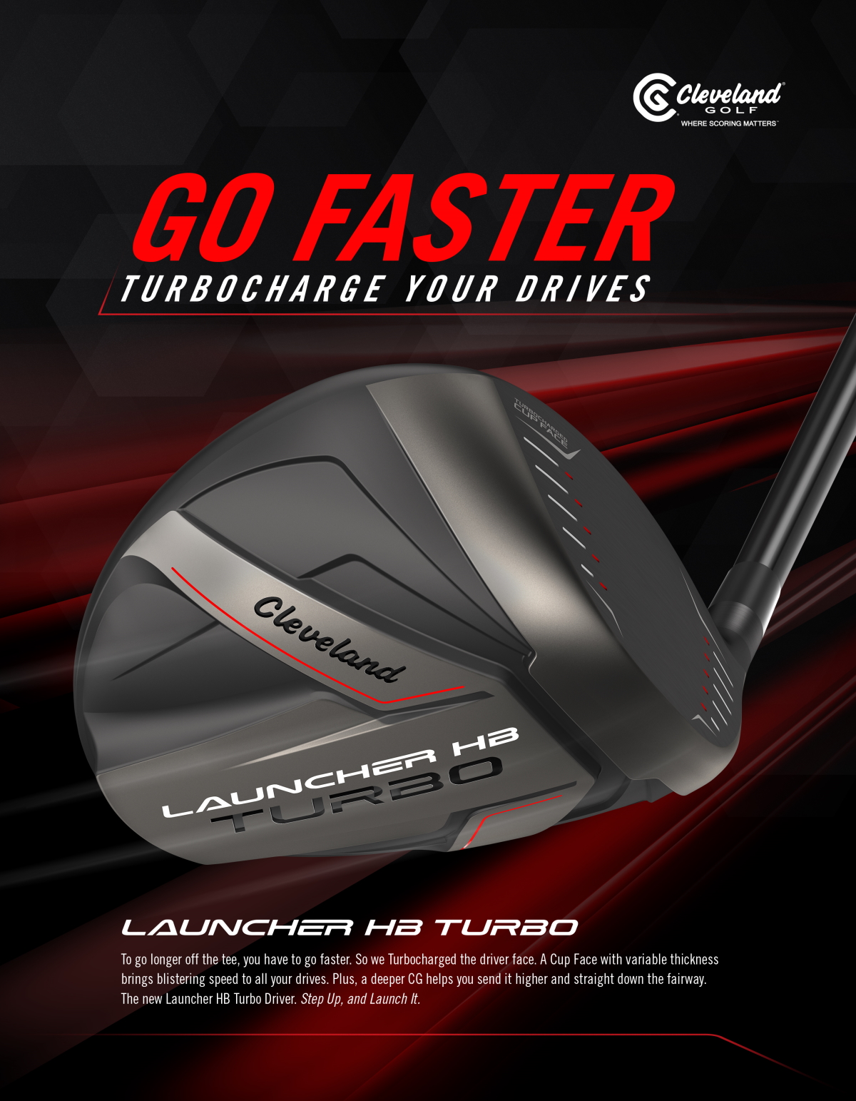 Cleveland Launcher HB Turbo woods sales banner image