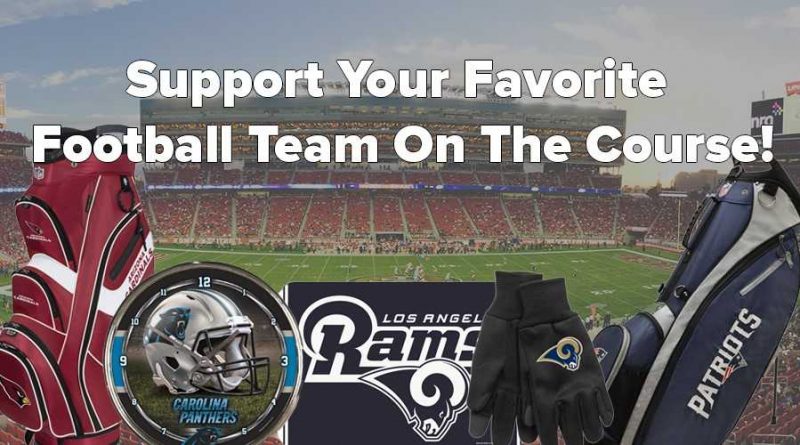 support your favorite football team on the course feature header image