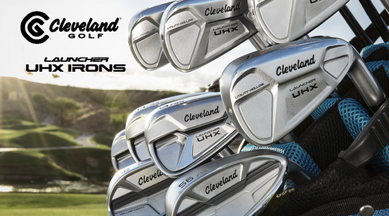 Cleveland Launcher UHX Irons hero image for header section clean