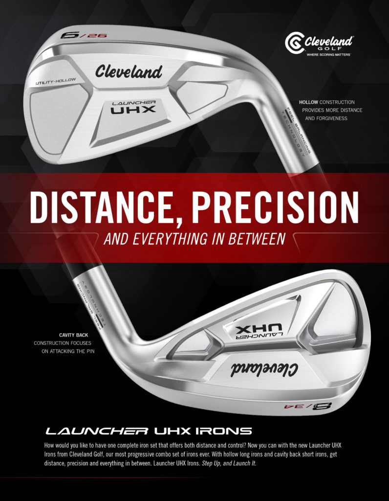 Cleveland UHX Launcher Irons product sales banner