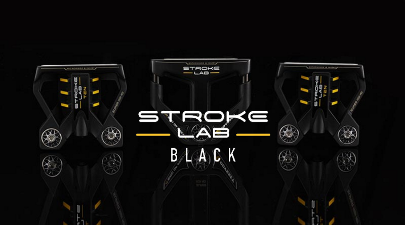 black stroke lab putter image for hero feature crop with logo