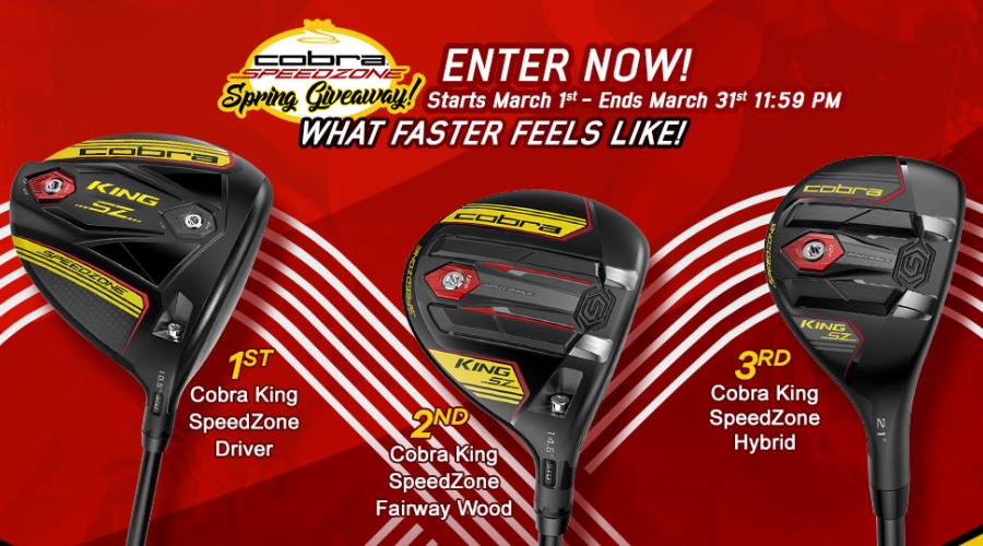 Enter Rock Bottom Golf’s Cobra SpeedZone Giveaway!