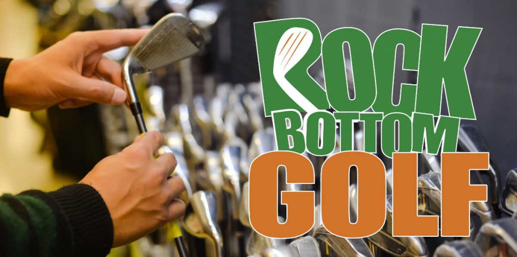 golf clubs at Rock Bottom Golf