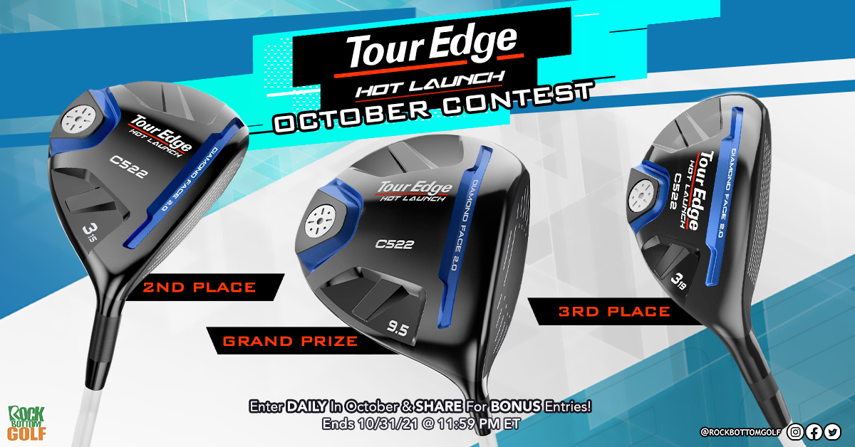 Tour Edge Giveaway Blog Rock Bottom Golf