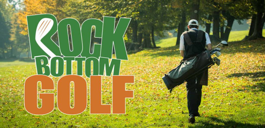 rock bottom golf banner with logo - Get Your Next Premium Golf Bag Or Golf Cart At Rock Bottom Golf