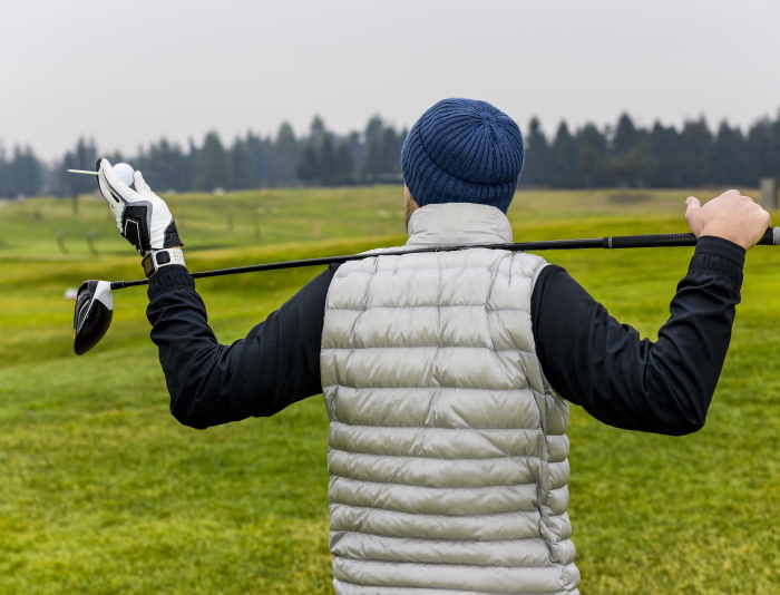 windy golf course conditions