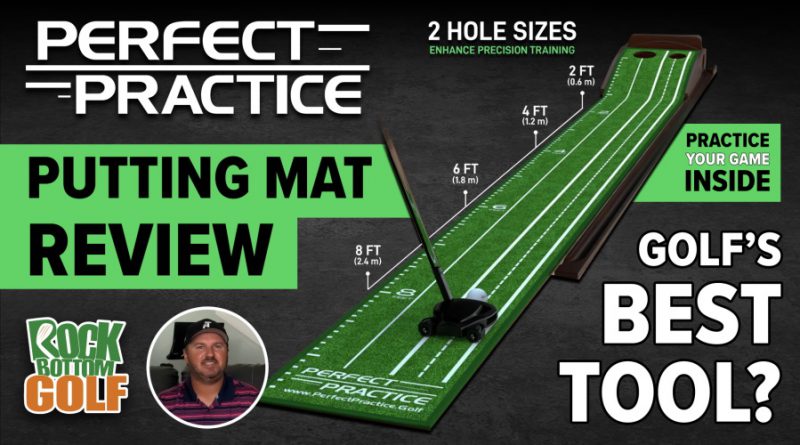 Perfect Practice Putting Mat Golf Training Aid