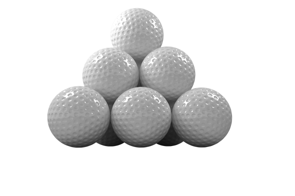 Trade in your used golf balls for cash at Rock Bottom Golf 