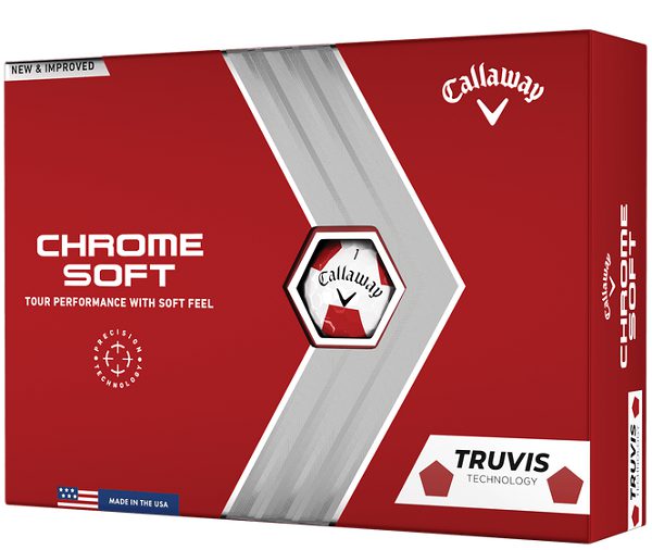 Chrome Soft Truvis Golf Balls