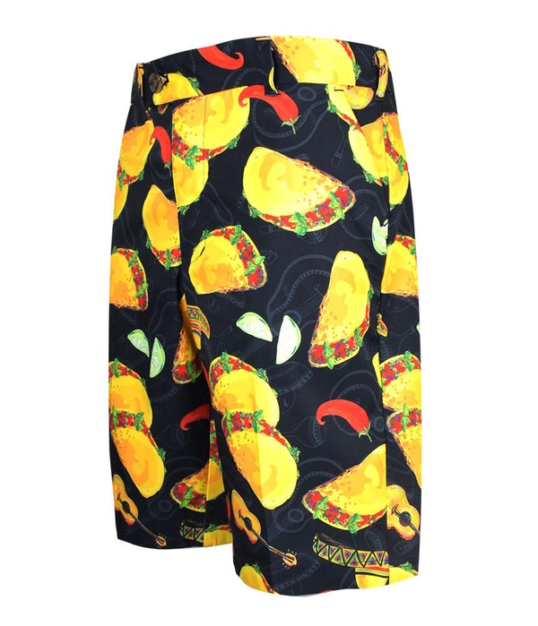 Loudmouth Golf Tacos StretchTech Shorts