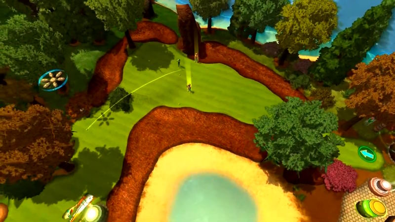 GolfTopia golf video game screen cap