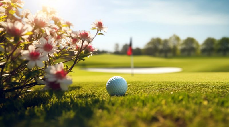 Preparing Your Golf Equipment - feature image of a golf ball on the golf course