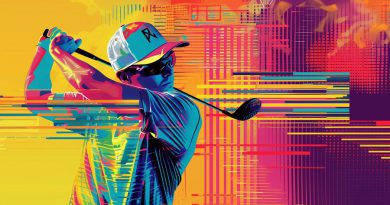 golf, abstract, future golf tech