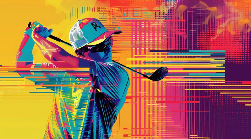 golf, abstract, future golf tech
