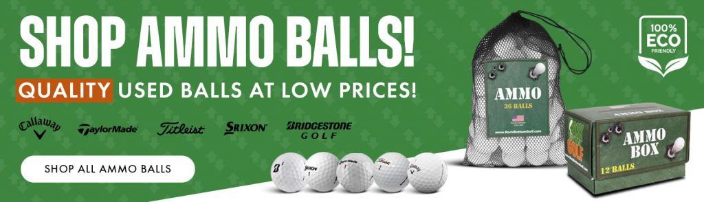 Shop The Best Used Golf balls at Rock Bottom Golf