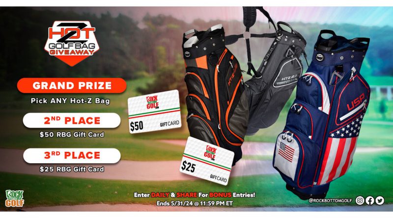 October 2024 Hot-Z Golf Bag Giveaway