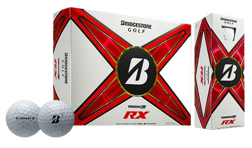 Bridgestone Tour B RX Golf Balls box and ball image