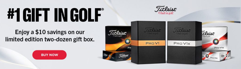 A Special Holiday Offer From Titleist: $10 OFF Pro V1 & V1x Golf Balls! promo image