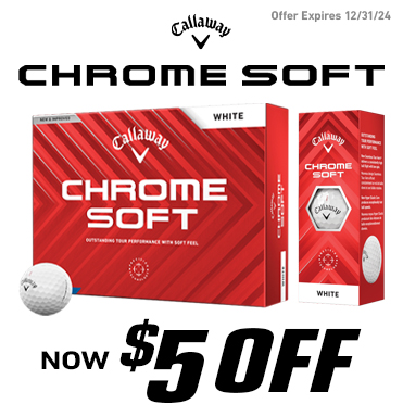 INSTANT SAVINGS on Callaway Chrome Soft Golf Balls! promo image