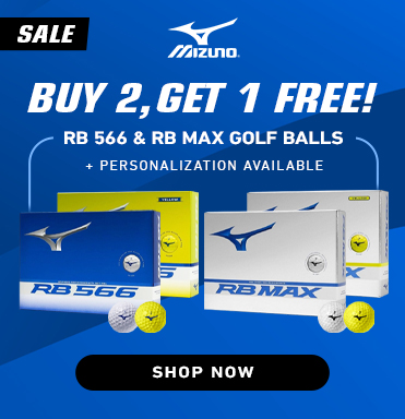 Buy 2, Get 1 Dozen FREE on Select Mizuno Golf Balls! promo image