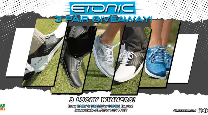 Enter To Win! Etonic Golf Shoes GIveaway!