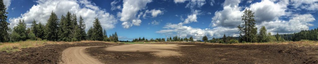 Lost Golf Courses: Forgotten Fairways and Where They Are Now - image of a forgotten golf course, blue sky