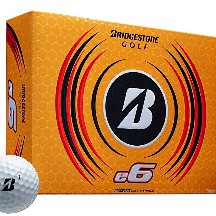 Bridgestone e6 Golf Balls box product image - cropped