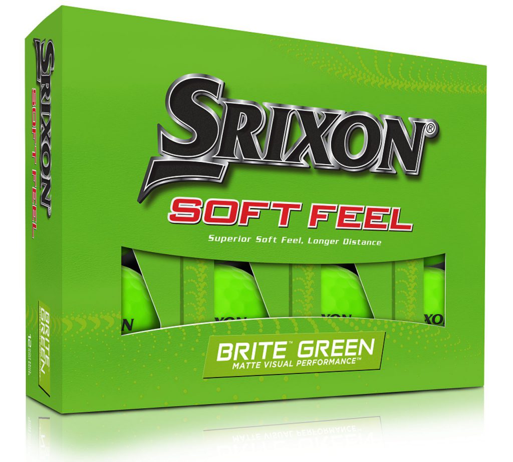 Srixon Prior Generation Soft Feel Brite Golf Balls box product image